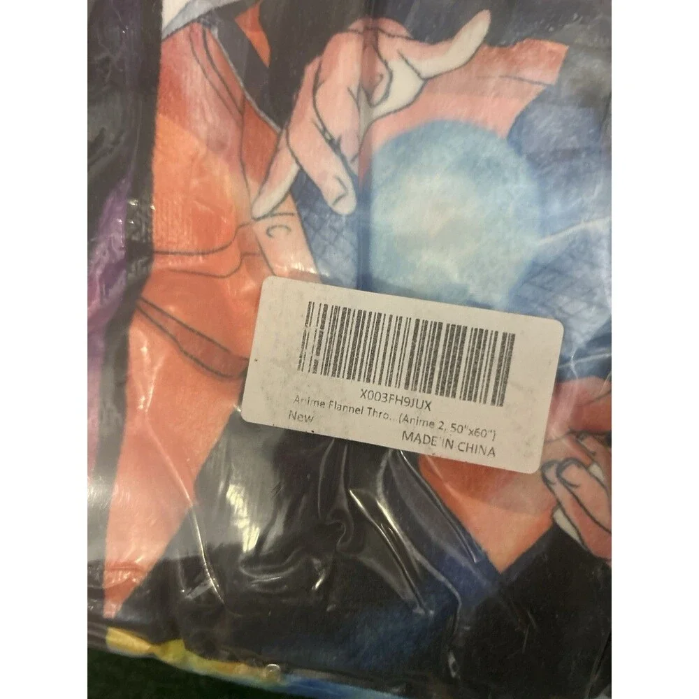 Dragon Ball Z Majin Buu Anime Flannel Throw Blanket 50x60 Plush Fleece New